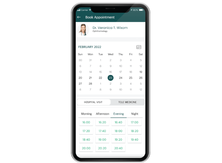 appointment booking patient portal